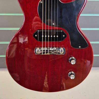 Dillion DLJR-58 Transparent Cherry Electric Guitar image 3