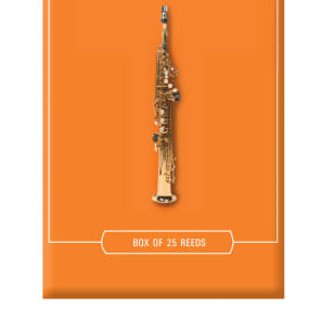 Rico RIA2535 Soprano Saxophone Reeds - Strength 3.5 (25-Pack)