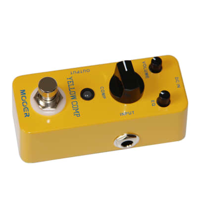 Mooer Yellow Comp Optical Compressor Effect Pedal  True Bypass Fast Shipment image 5