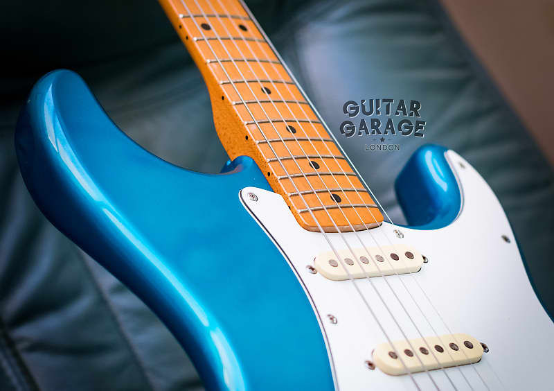 ギター Fender Japan Stratocaster LakePlacidBlue Fender Made in Japan Limited Stratocaster XII Lake Placid