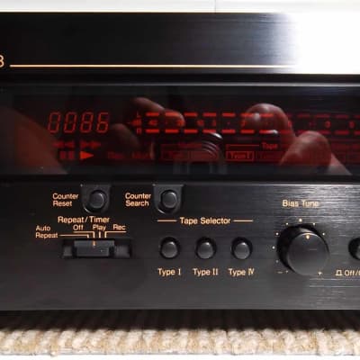 1996 Nakamichi DR-3 Stereo Cassette Deck 1-Owner Low Hours Serviced w/ Belts 03-2023 Excellent #878 image 4