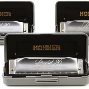 Hohner Special 20 Pro Pack 3-piece Harmonica Set image 9