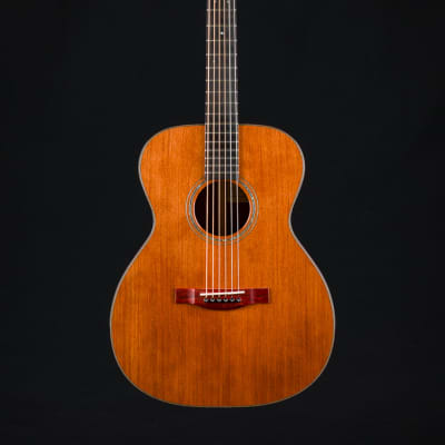 Santa Cruz OM Rare Figured Pernambuco and Fort Ross Chapel Redwood Custom NEW image 2