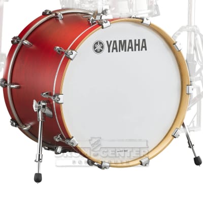 Yamaha Tour Custom Maple Bass Drum 22x16 Candy Apple Satin image 1