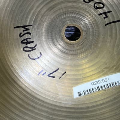 Paiste Formula 602 17" Crash Cymbal (Margate, FL) image 3