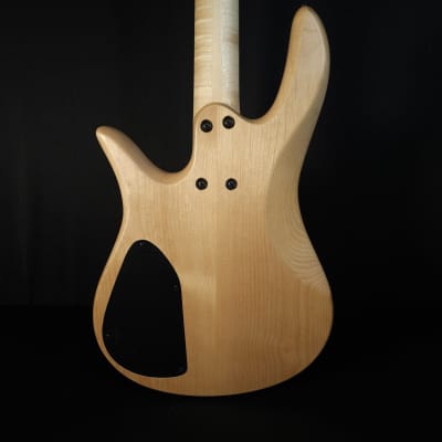 Fodera Yin Yang Standard Purpleheart 4 String Bass With Updated Case image 7