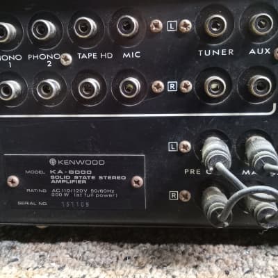 Kenwood KA-6000 integrated amplifier For Repair or Parts image 8