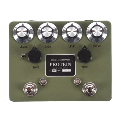 Reverb.com listing, price, conditions, and images for browne-amplification-protein-dual-overdrive