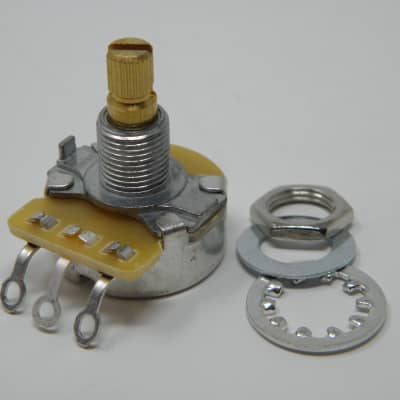 CTS 0085-000 250K Split Shaft Audio Taper Potentiometer Pot 24 Spline image 1