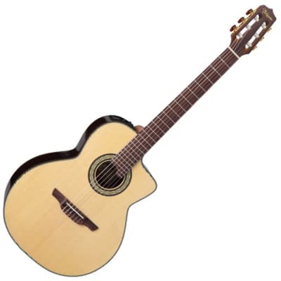 Takamine TC135SC Classical Acoustic Electric Guitar in Natural Gloss Finish for sale