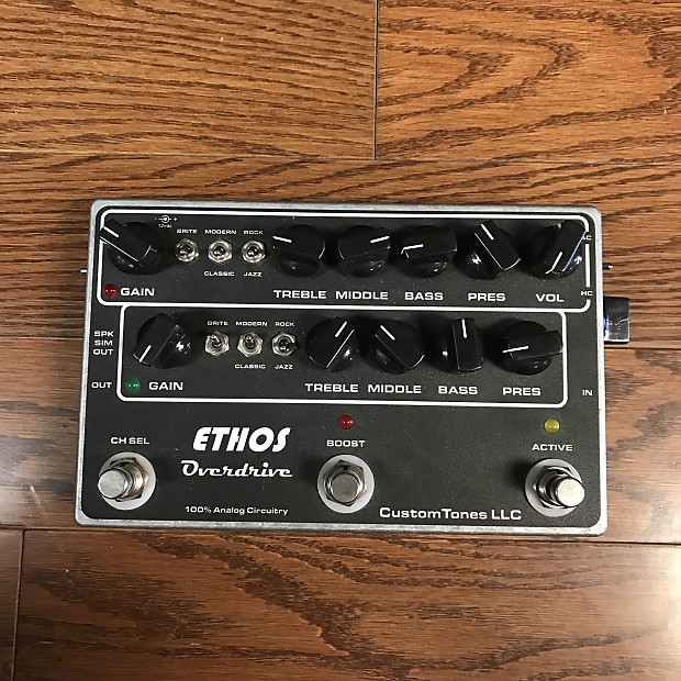 Custom Tones Ethos Overdrive/Preamp | Reverb