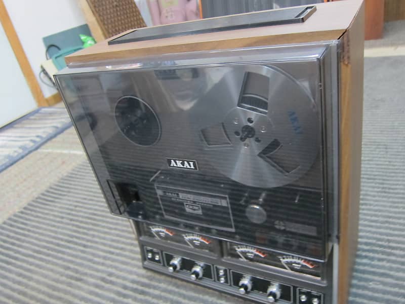 Akai GX-280DSS 2/4 Channel Reel To Reel Dust Cover, Take Up Reel, Manual,  Extra's, Very Nice, Qualit