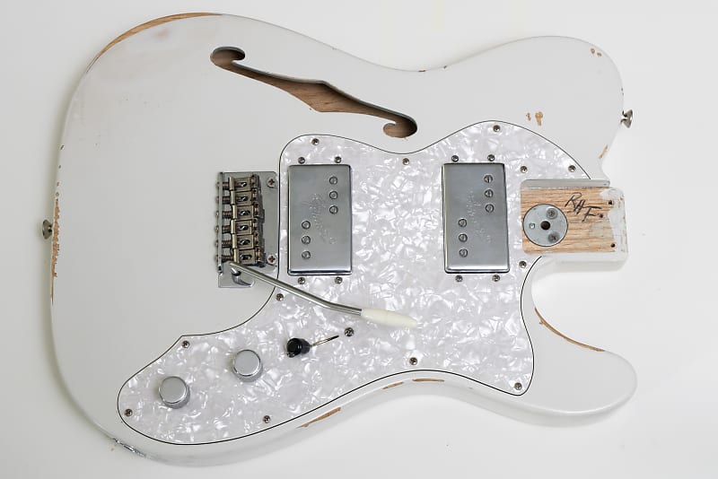 Fender 72 Telecaster Thinline 1972 Reissue Loaded Body Wide