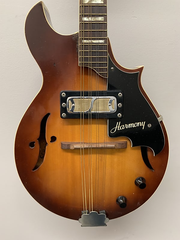 Harmony H35 "Batwing" Electric Mandolin 1969-1970 Sunburst image 1