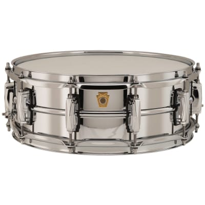 Ludwig LB400B Supraphonic Chrome-Over-Brass 5"x 14" Snare Drum, Imperial Lugs image 1