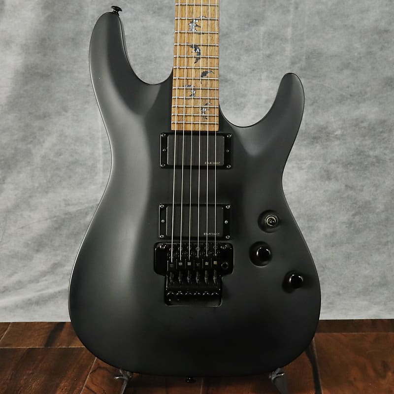 Schecter AD DM PTM FR Satin Black (S/N:0637028) (09/08)