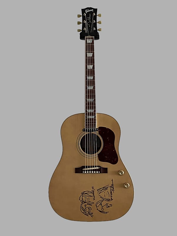 Gibson 70th Anniversary John Lennon J-160E Museum Limited Edition 2010 Natural image 1
