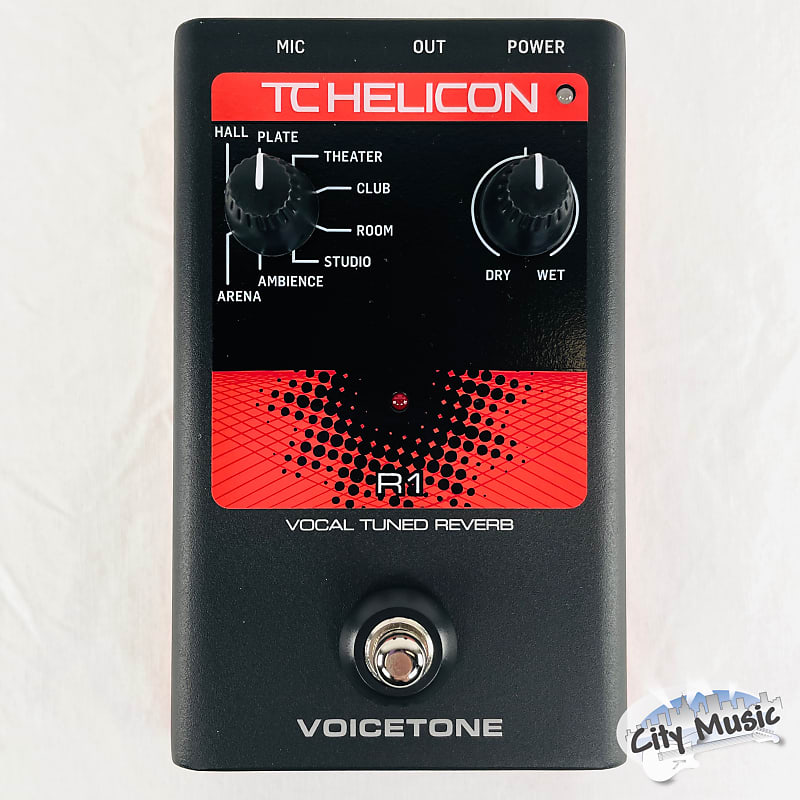 Amazon.com: TC Helicon VOICETONE T1 Single-Button Stompbox