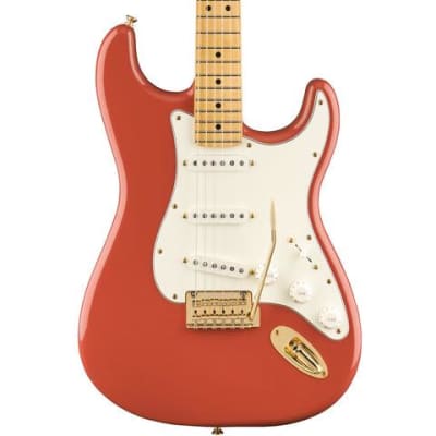 FENDER - Limited Edition Player Stratocaster  Maple Fingerboard  Fiesta Red with Gold Hardware - 0140067540 image 2