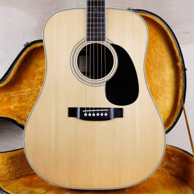Tokai Cat's Eyes CE-300 Vintage Acoustic Guitar MIJ 1983 Natural Made in Japan w/ Hard Case for sale