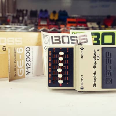 Boss GE-6 Graphic Equalizer | Reverb