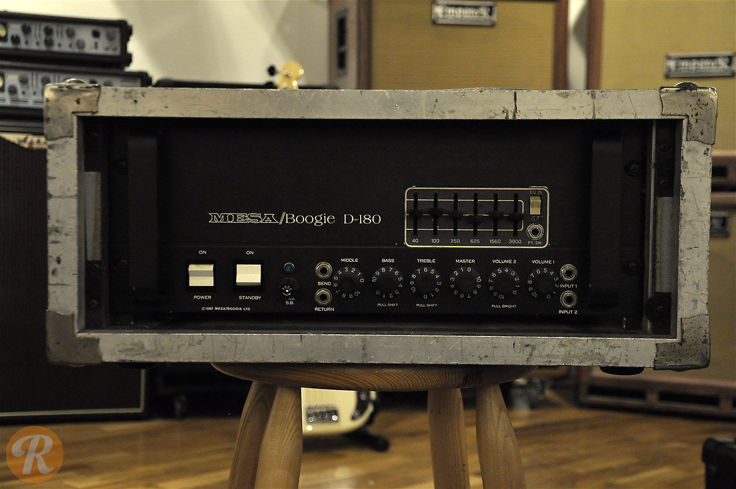 Mesa Boogie D180 2Channel 200Watt Rackmount Bass Amp Head Reverb