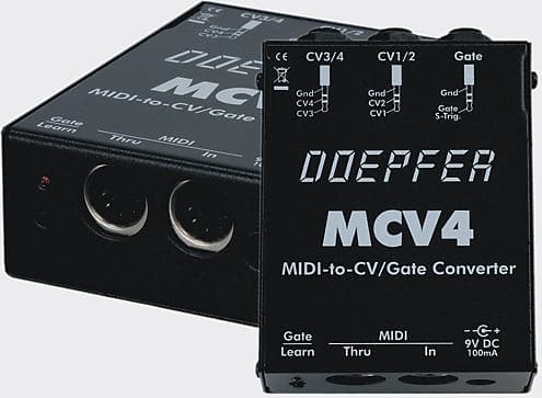 DOEPFER MCV4 MIDI CV/Gate コンバーター Doepfer MCV4 MIDI-CV Converter | Reverb