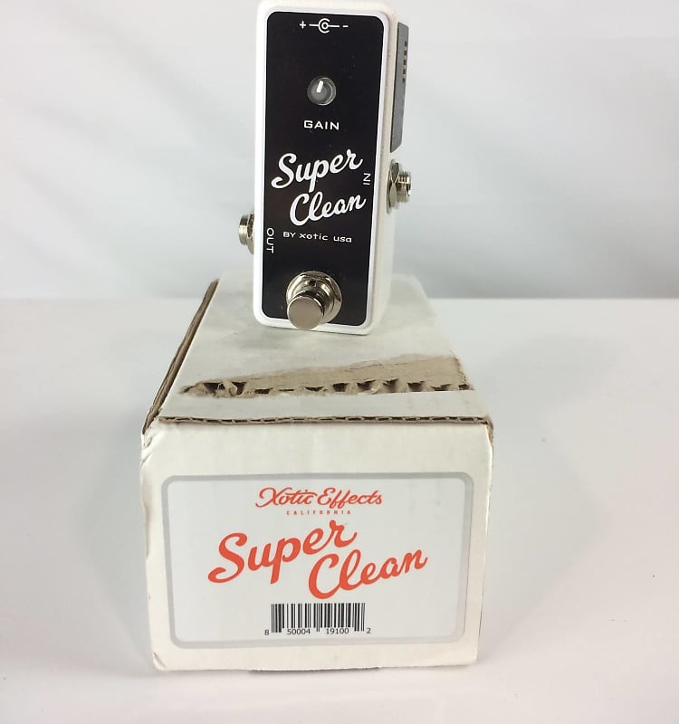 Xotic Super Clean Buffer Effects Pedal | Reverb