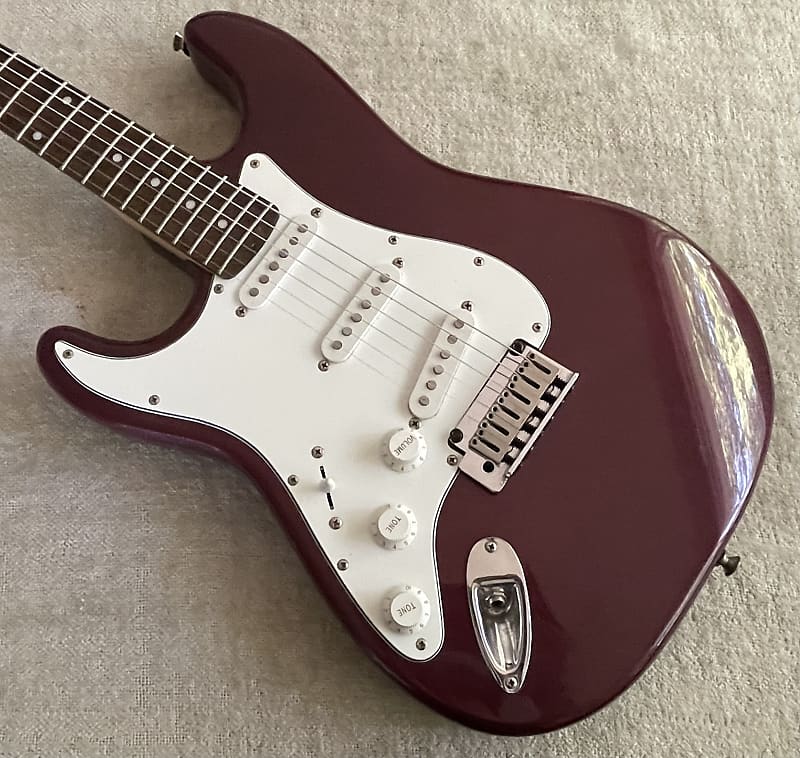 2001 Squier Standard Series Stratocaster Lefty Left Hand | Reverb