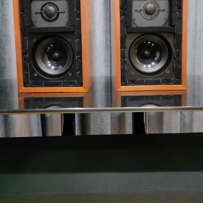 Matched Pair Vintage 1980s Rogers BBC LS3/5A 15ohm Monitor Speakers 23000  Serial | Reverb