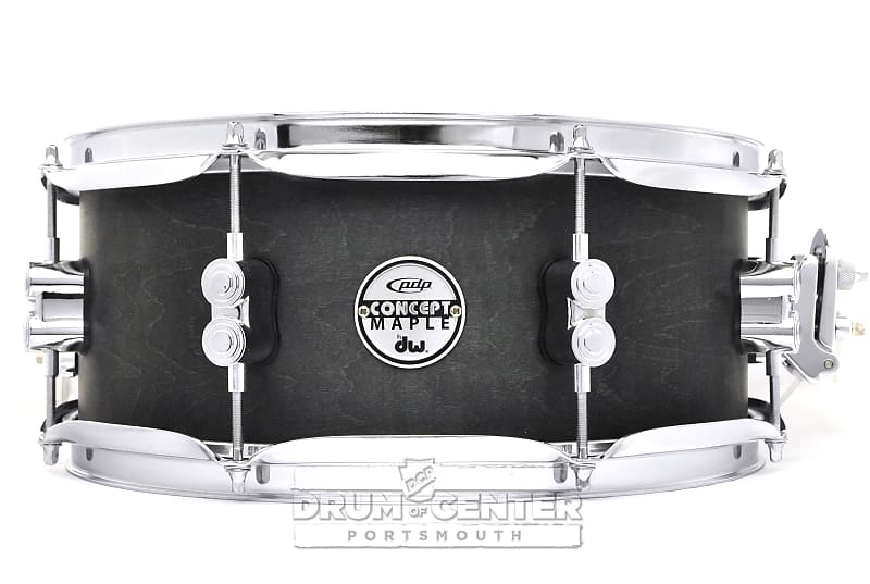 PDP 10ply Maple Snare Drum 13x5.5 Black Wax