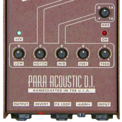 LR Baggs LRB-PARA-DI Para DI Acoustic Direct Box & Preamp with 5-Band EQ image 1