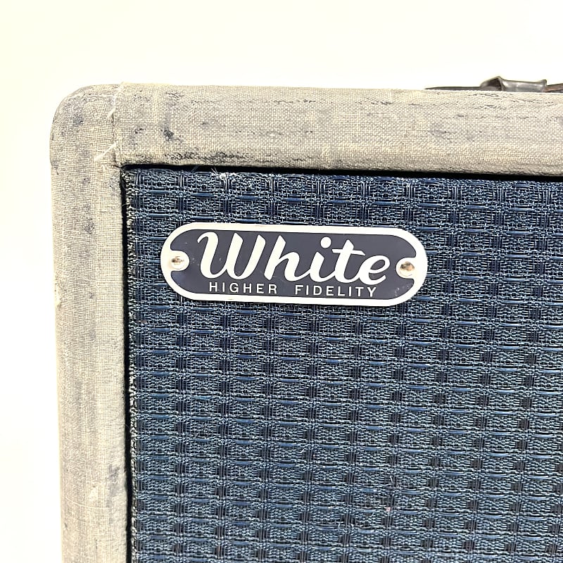Fender White amp higher fidelity model 80 1950's - | Reverb