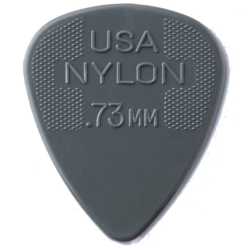 Dunlop 44R.73 Nylon Standard .73mm Guitar Picks , 72 Pack image 1