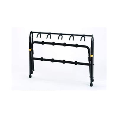 Hercules GS525B Instrument Stand - Folding Guitar Rack - Holds 5 Guitars image 3