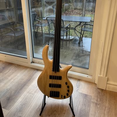 Elrick Elrick Standard e-volution 4-String Bass – Swamp Ash, Natural 2019 - Natual image 1