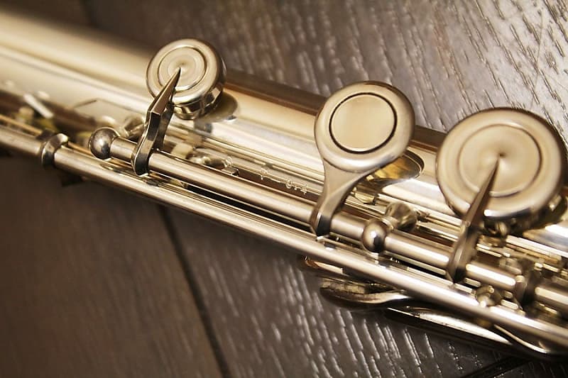 FLUTE MASTERS M970S IRHE.4 all silver flute [SN 632] [08/14