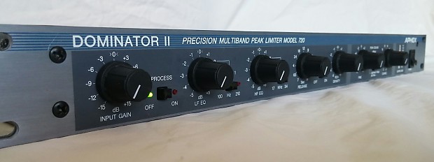 Aphex Dominator II 720 2 Channel Multiband Limiter Excellent Condition