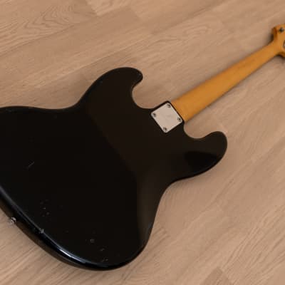 1982 Greco Super Sounds JB800 Jazz Bass Black, 100% Original