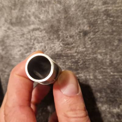 Berg Larsen 120 2 SMS alto saxophone mouthpiece vintage metal with ligature, cap and box image 6