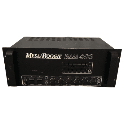 Mesa Boogie Bass 400 2-Channel 400-Watt Rackmount Bass Amp Head