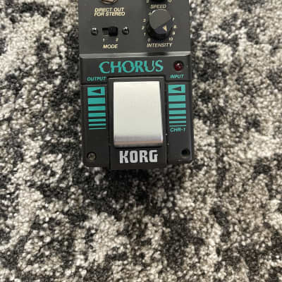 Korg CHR-1 Stereo Analog Chorus Rare Vintage Guitar Effect Pedal MIJ Japan for sale