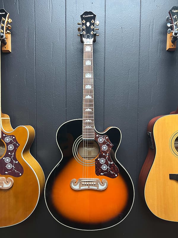 Epiphone EJ 200 CE/VS - Orange Burst