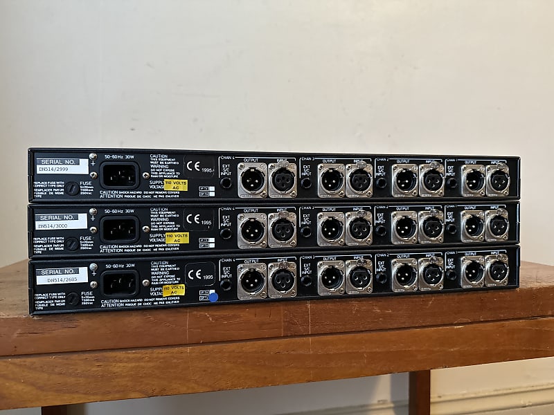 Klark Teknik DN514 Four Channel Gate. Price is For One 2