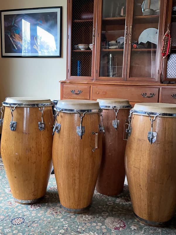 Valje Congas 70s80s Oak Reverb
