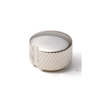 Goldo deluxe metal knob large nickel (22x15mm)