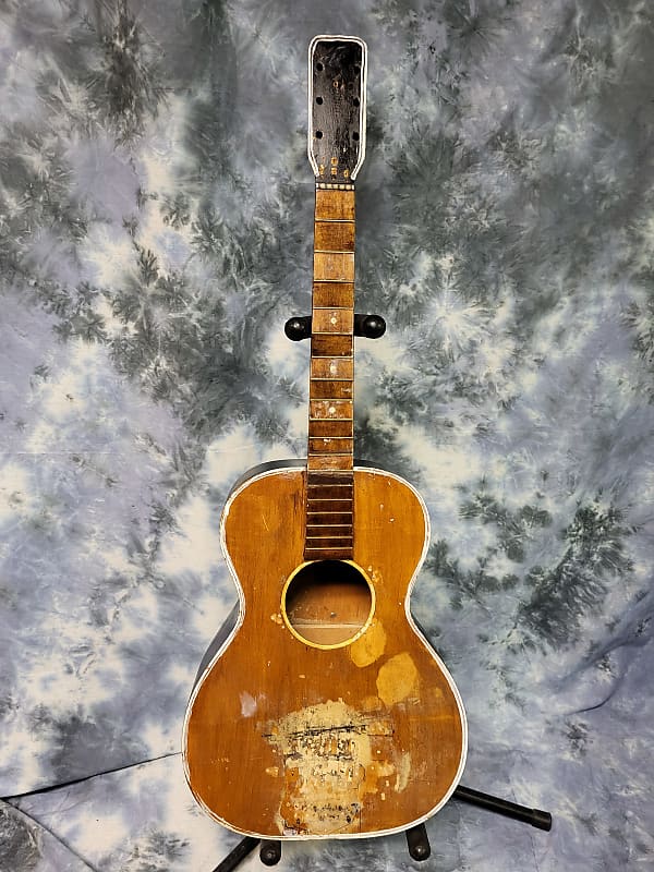 1950's Regal Parlor Guitar Project Needs Everything Luthier Parts image 1