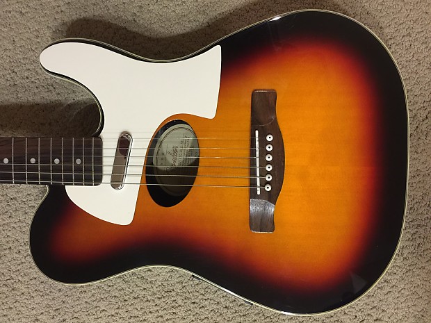 RARE Fender Telecoustic Deluxe Telecaster Acoustic/Electric