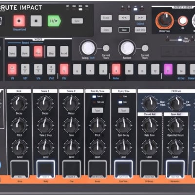 Arturia DrumBrute Impact Analogue Drum Machine