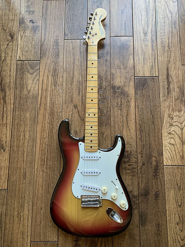 Vintage Heerby Excel Model Excellent Type 1000 Stratocaster Electric Guitar  fender MIJ 70s 3 Tone Su